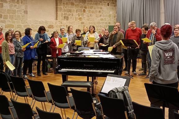 Pop-Chor Wochenendkurses 2026 03 22 AK Popchor Frühling ©kst 960x640pix