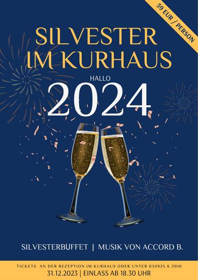 Plakat Silvester 2023