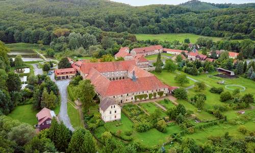 Kloster Michaelstein von oben michaelstein luftbild RGB ©Kulturstiftung Sachsen-Anhalt