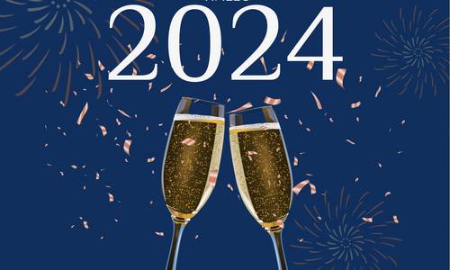 Plakat Silvester 2023